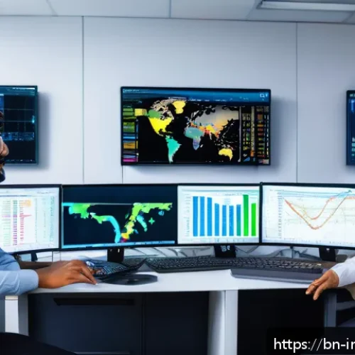 산업공학에서의 통계 분석 - A modern industrial engineering workspace featuring a diverse team of Bengali engineers analyzing co...